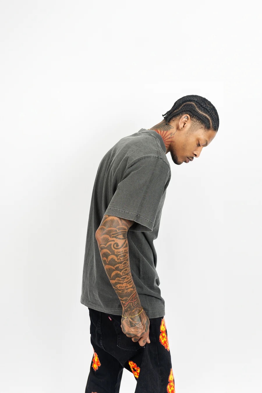 Bakersfield Legends Mocha MIDNIGHT - Retro Vintage Oversize Tee