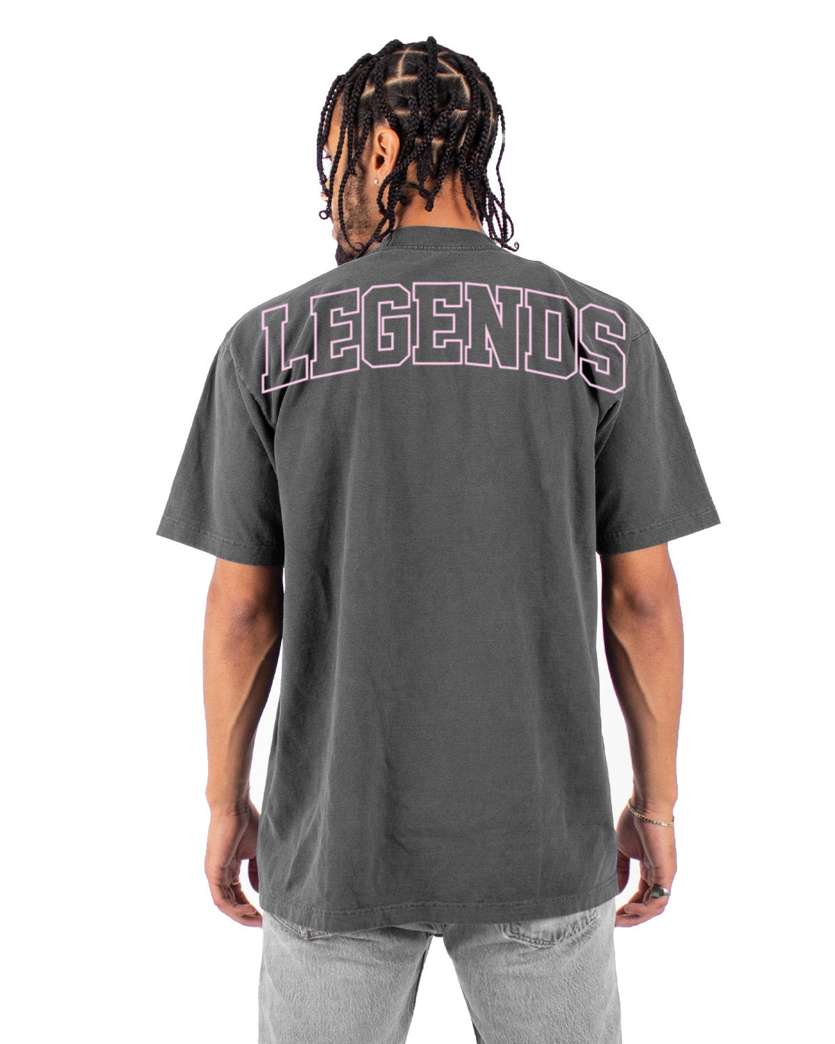 Bakersfield Legends PINK Pump Cover - Retro Vintage Oversize Tee