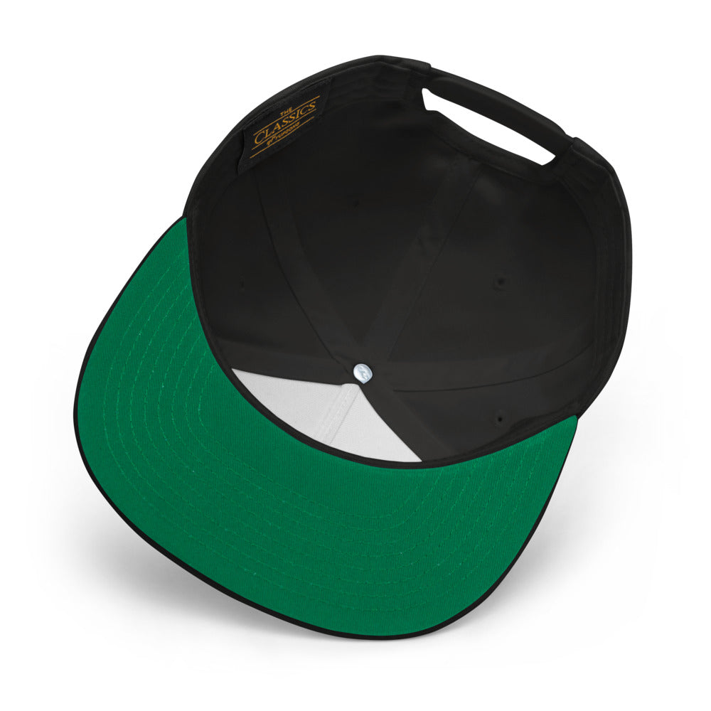 Bakersfield Legends Money Flat Bill Cap - White & Black