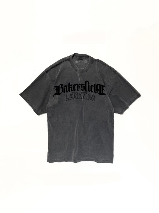 Bakersfield Legends Shadow MIDNIGHT - Retro Vintage Oversize Tee