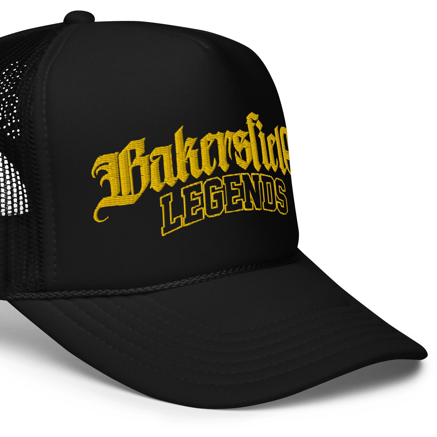 Bakersfield Legends Gold Mine Foam Trucker Cap