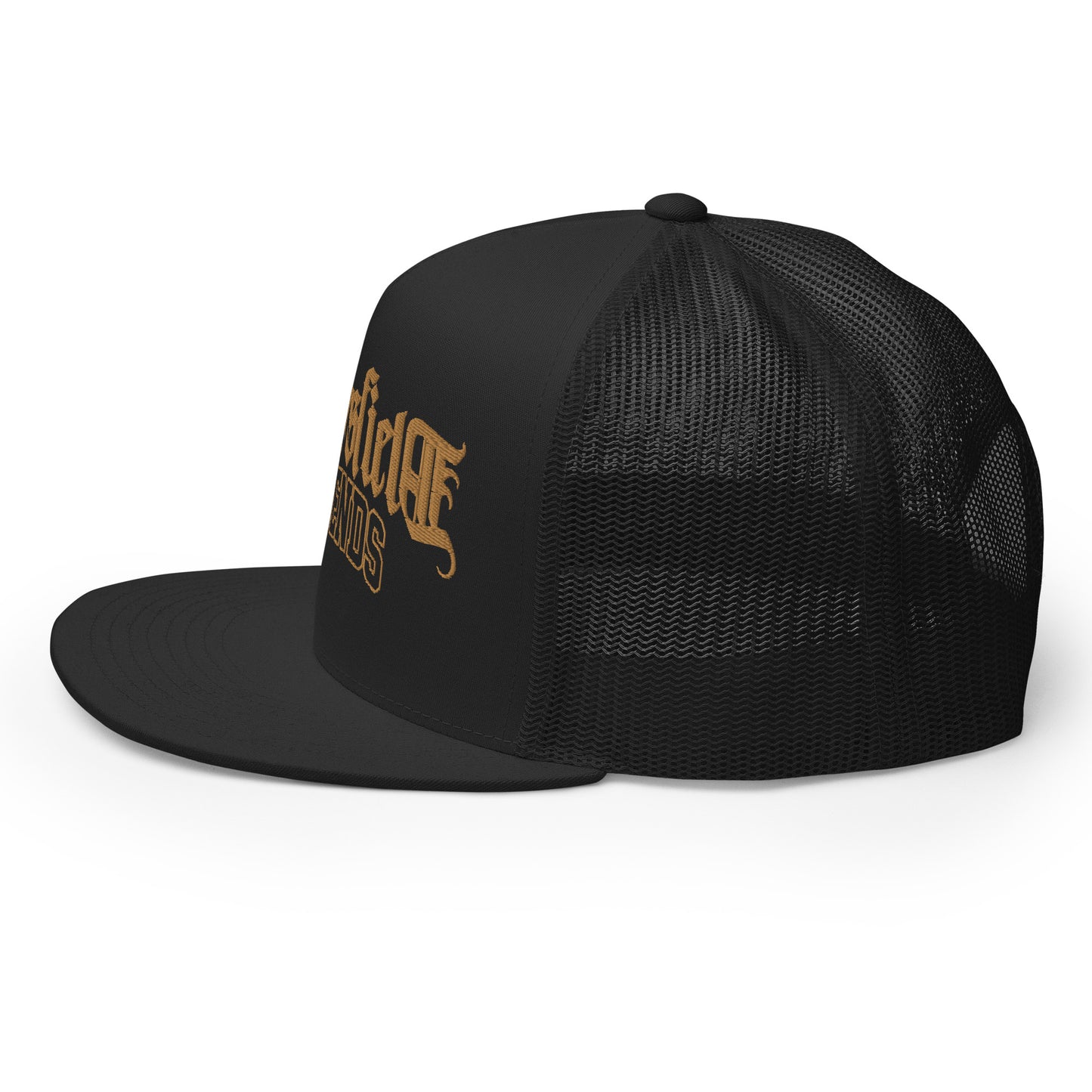 Bakersfield Legends Classic Trucker Cap - Black & Gold