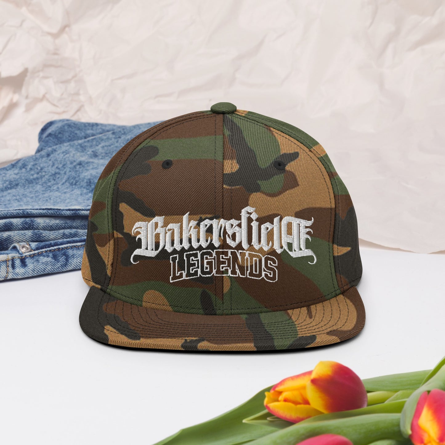 Bakersfield Legends Camo Snapback