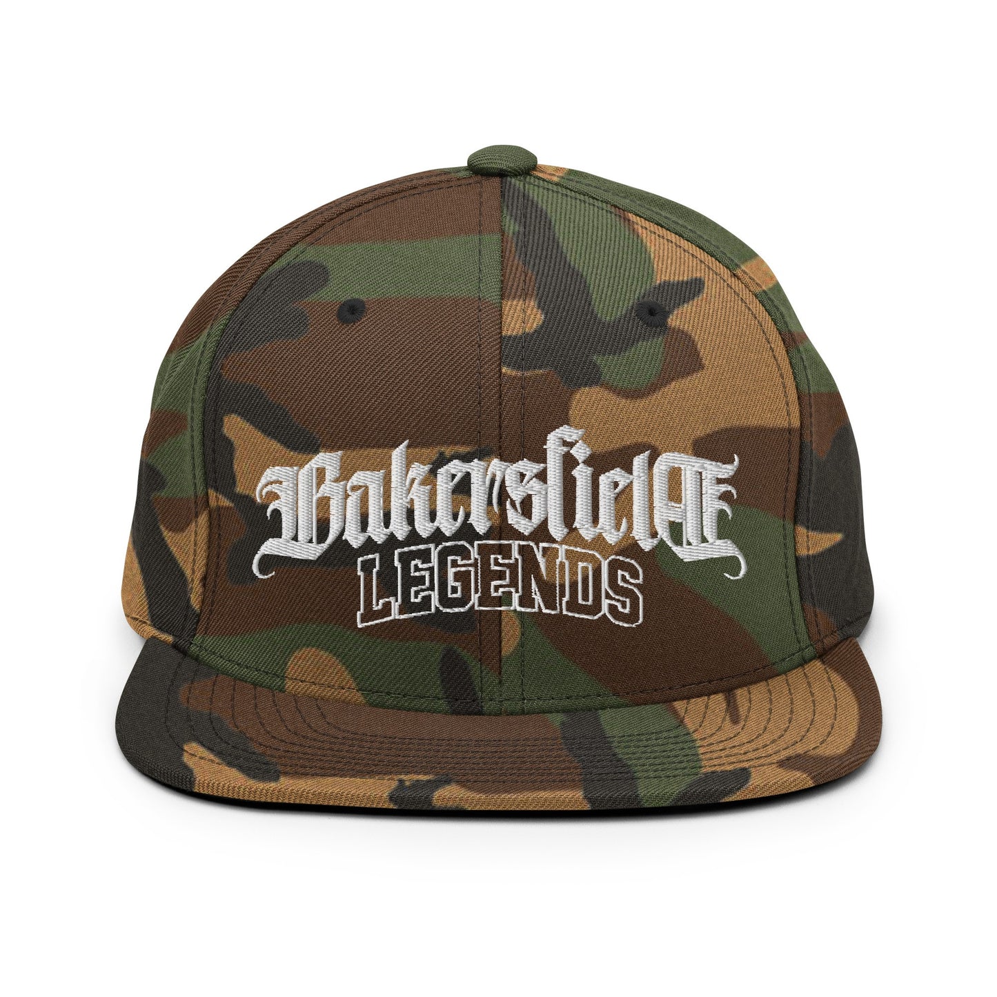 Bakersfield Legends Camo Snapback