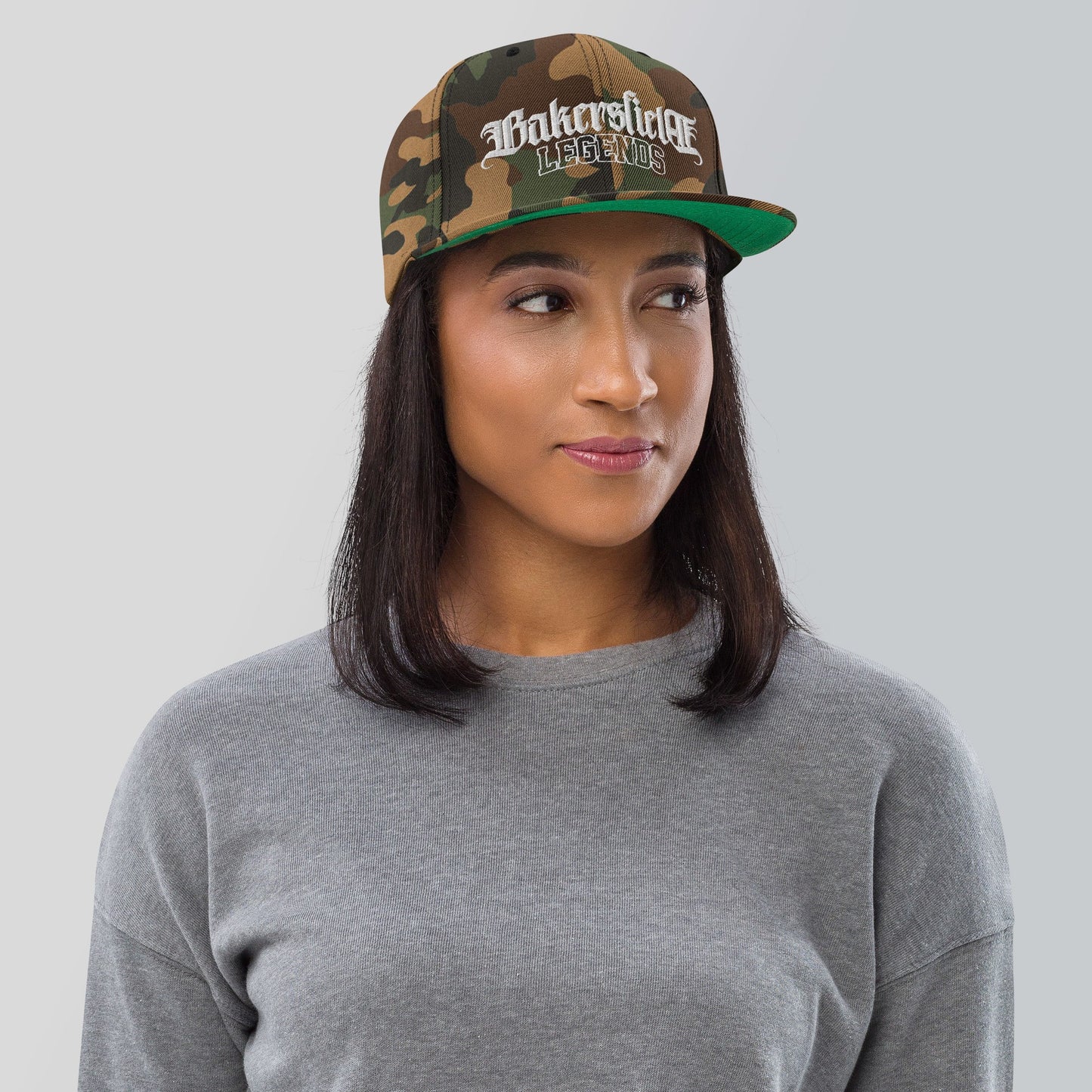 Bakersfield Legends Camo Snapback