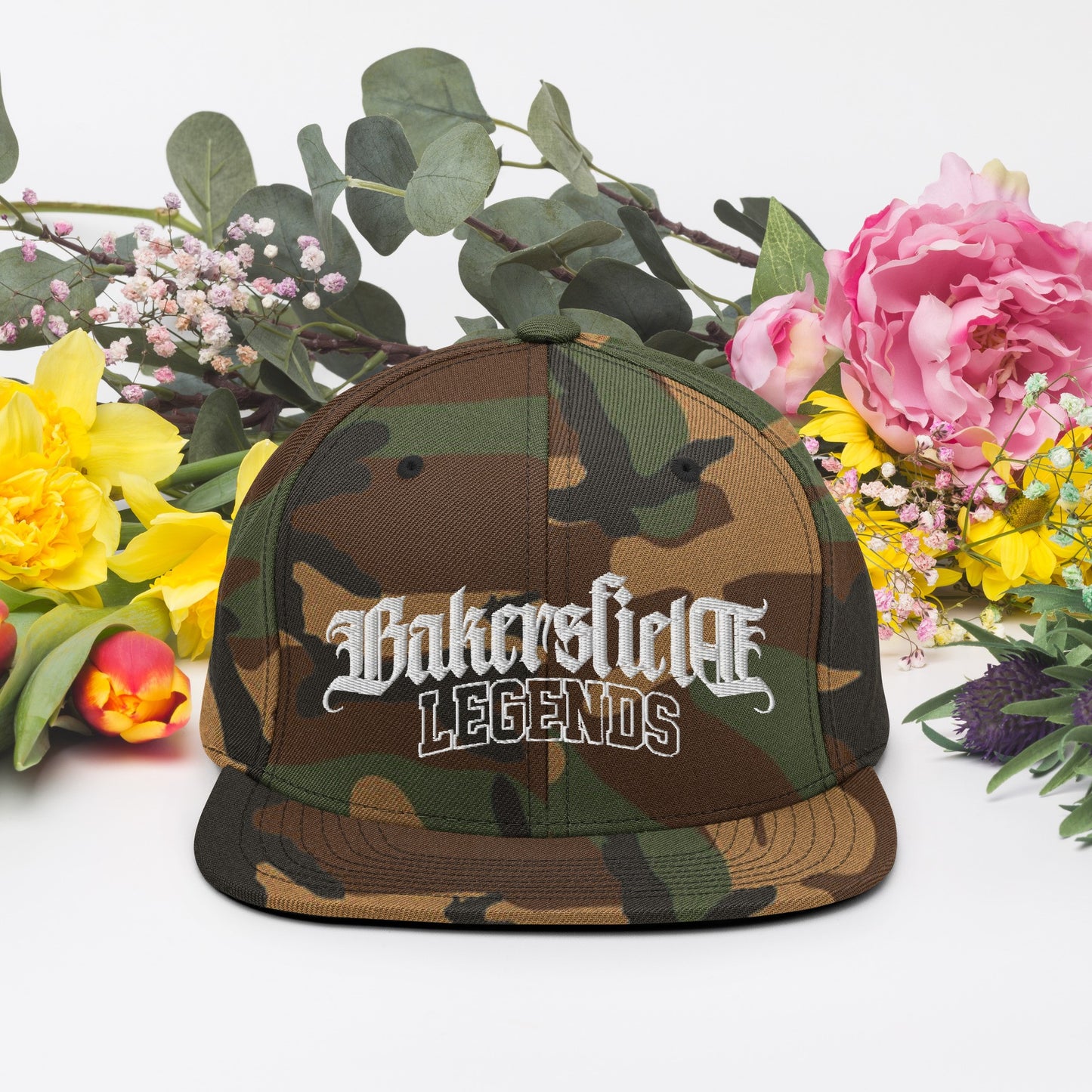 Bakersfield Legends Camo Snapback