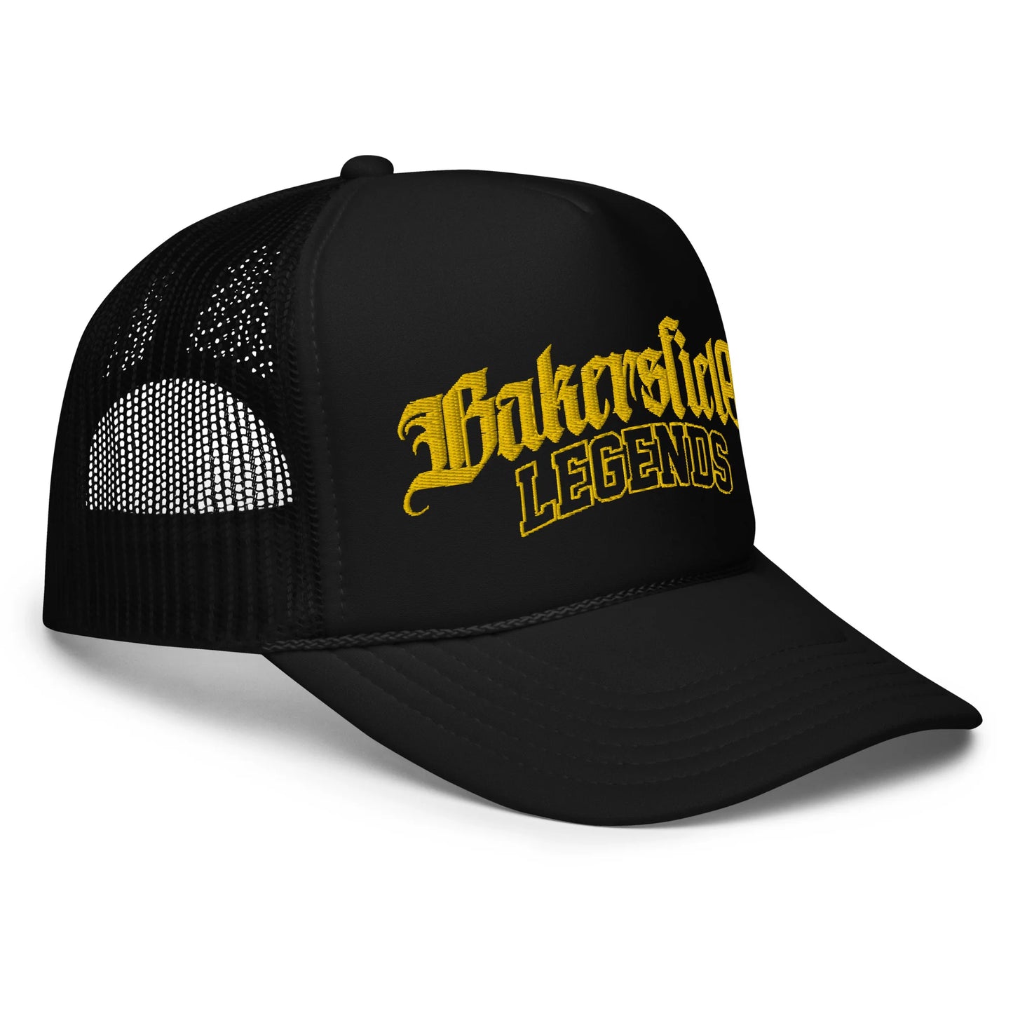 Bakersfield Legends Gold Mine Foam Trucker Cap