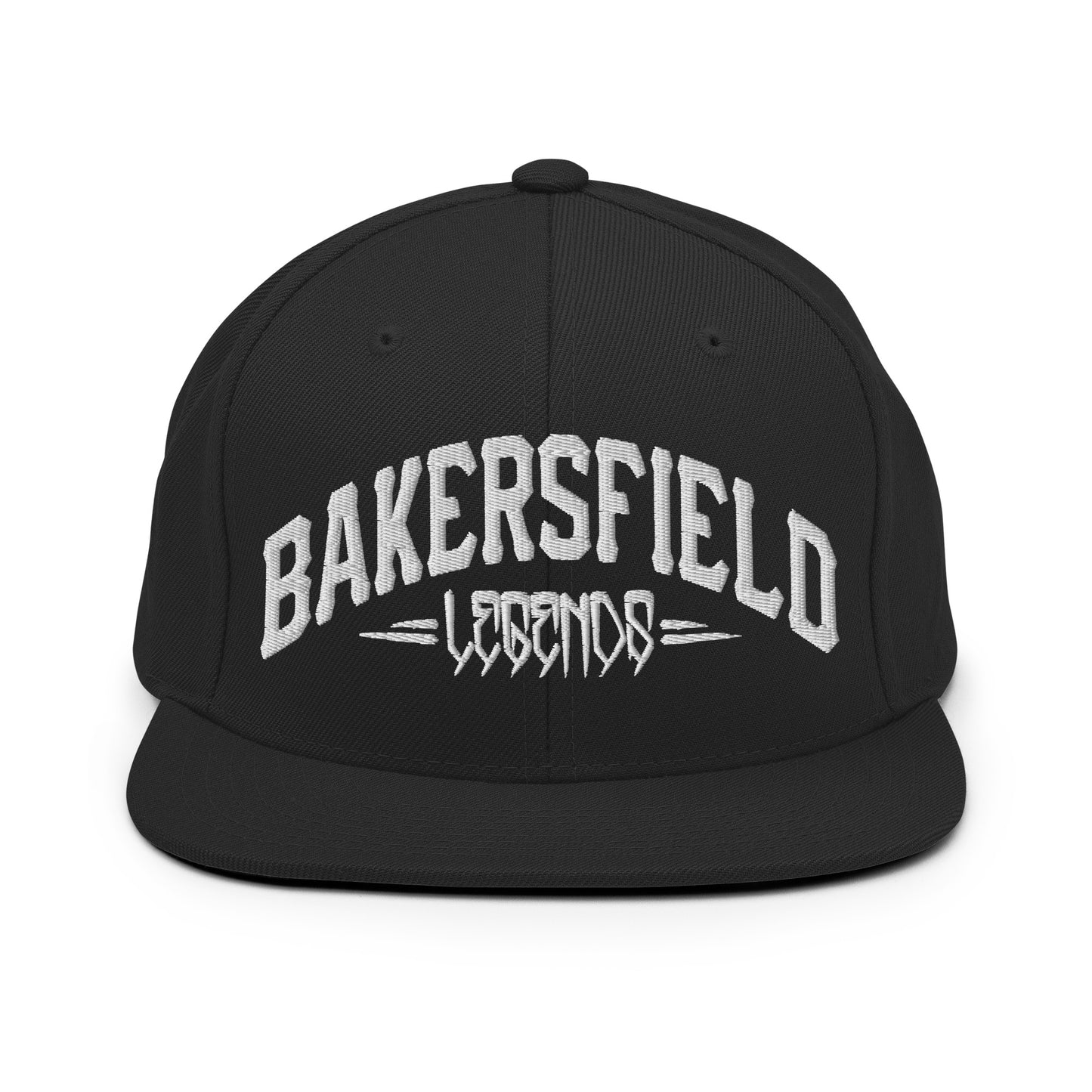 Bakersfield Legends 80’s Black & White Classic SnapBack