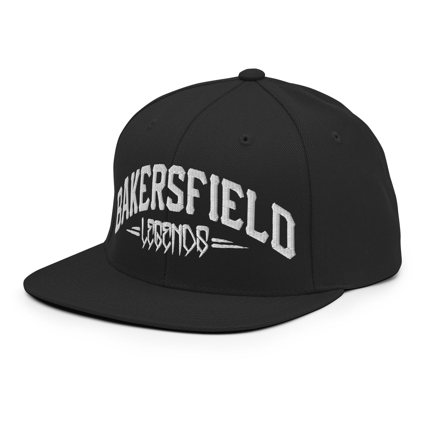 Bakersfield Legends 80’s Black & White Classic SnapBack