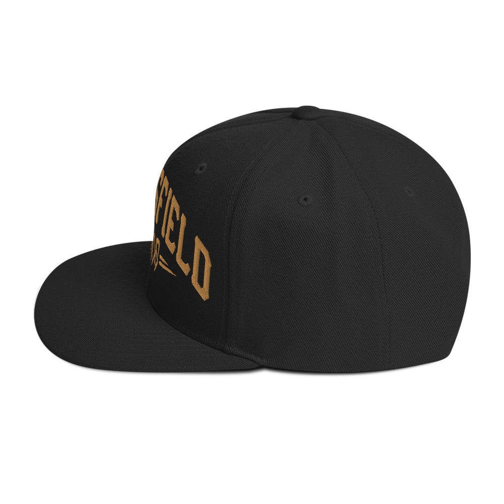 Bakersfield Legends 80’s Black & Old Gold Classic SnapBack