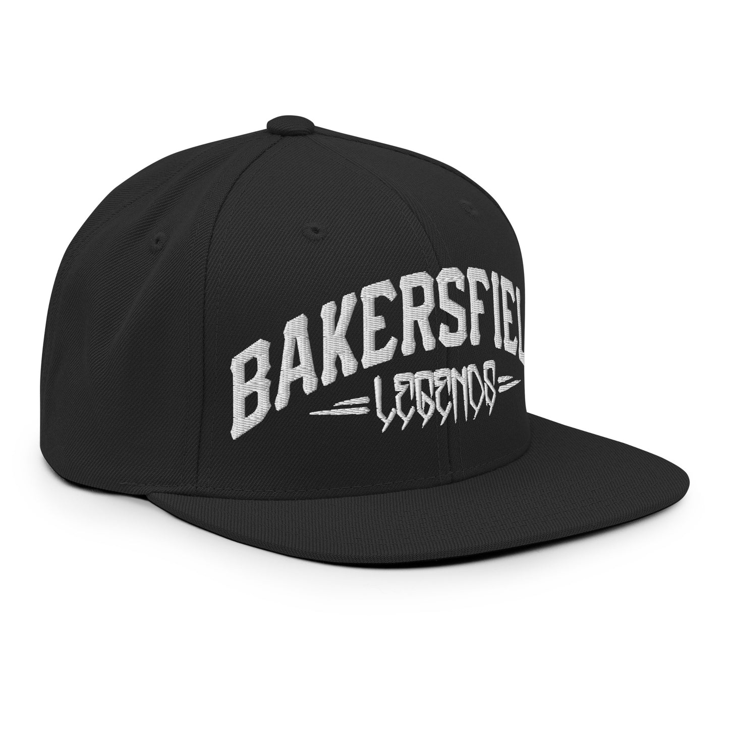 Bakersfield Legends 80’s Black & White Classic SnapBack