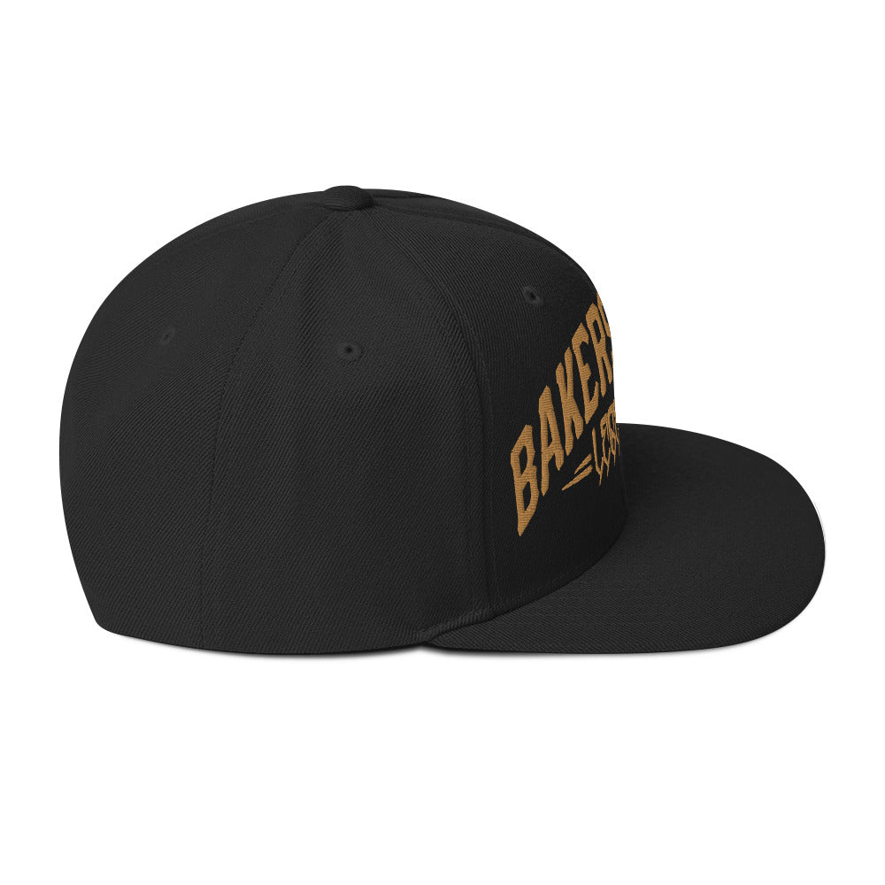 Bakersfield Legends 80’s Black & Old Gold Classic SnapBack