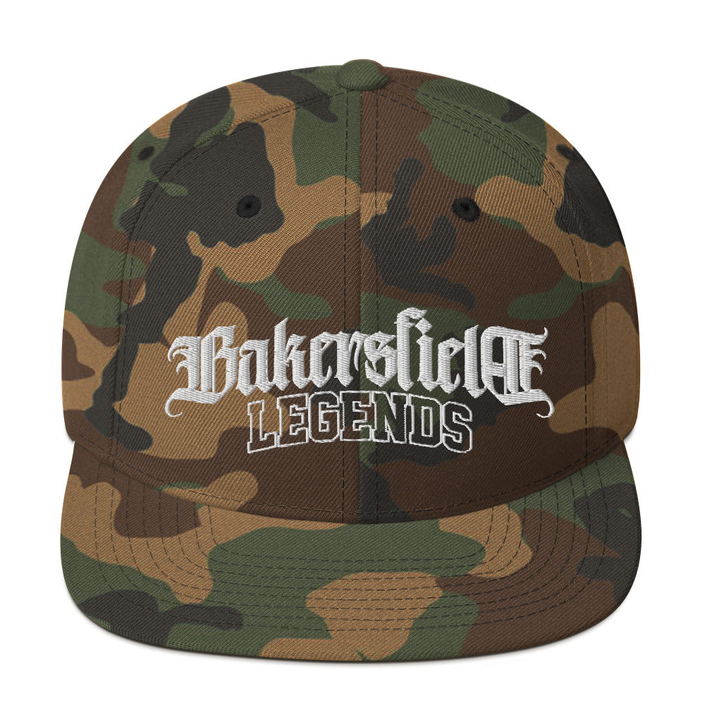 Bakersfield Legends Camo Snapback