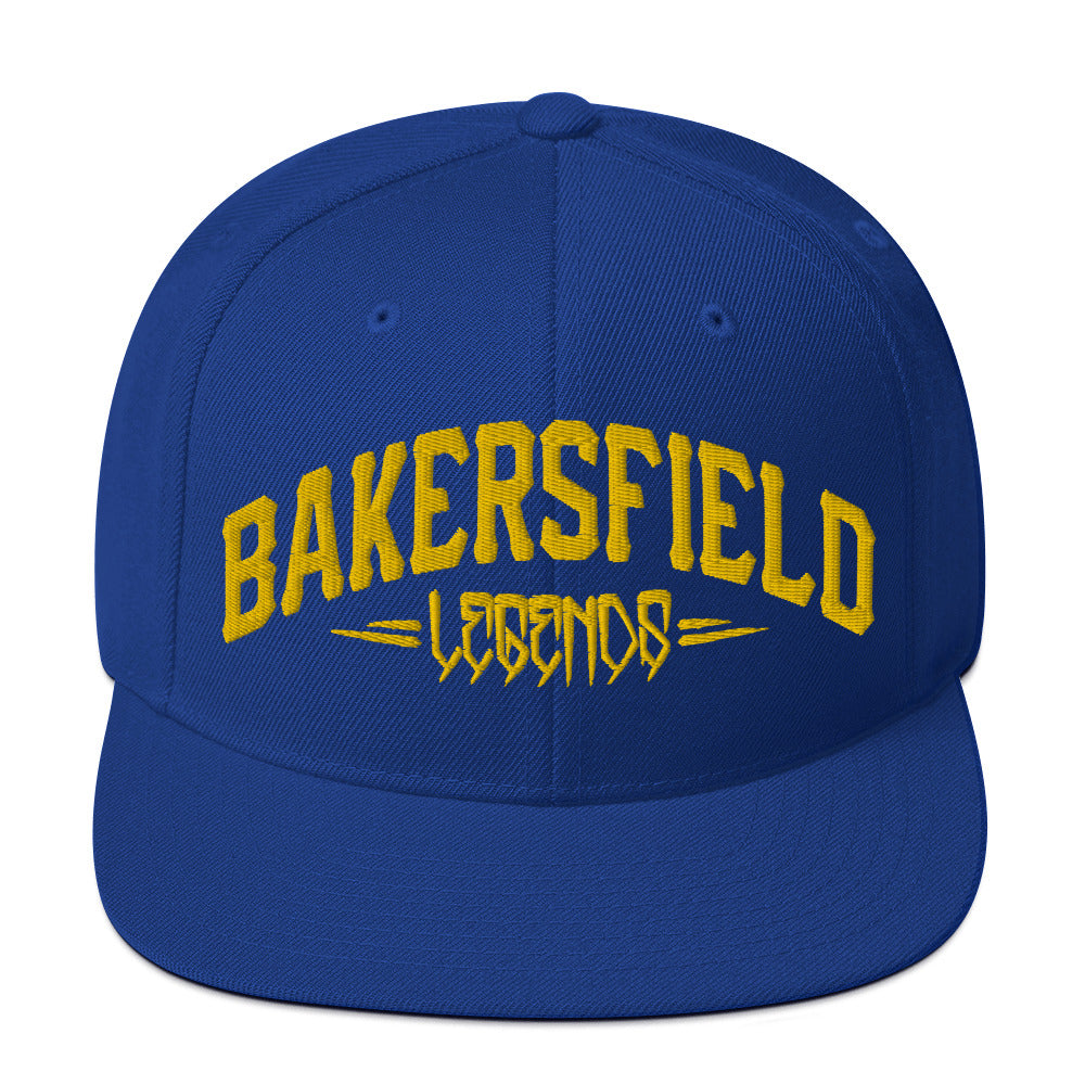 Bakersfield Legends 80’s Blue & Gold Classic Snapback