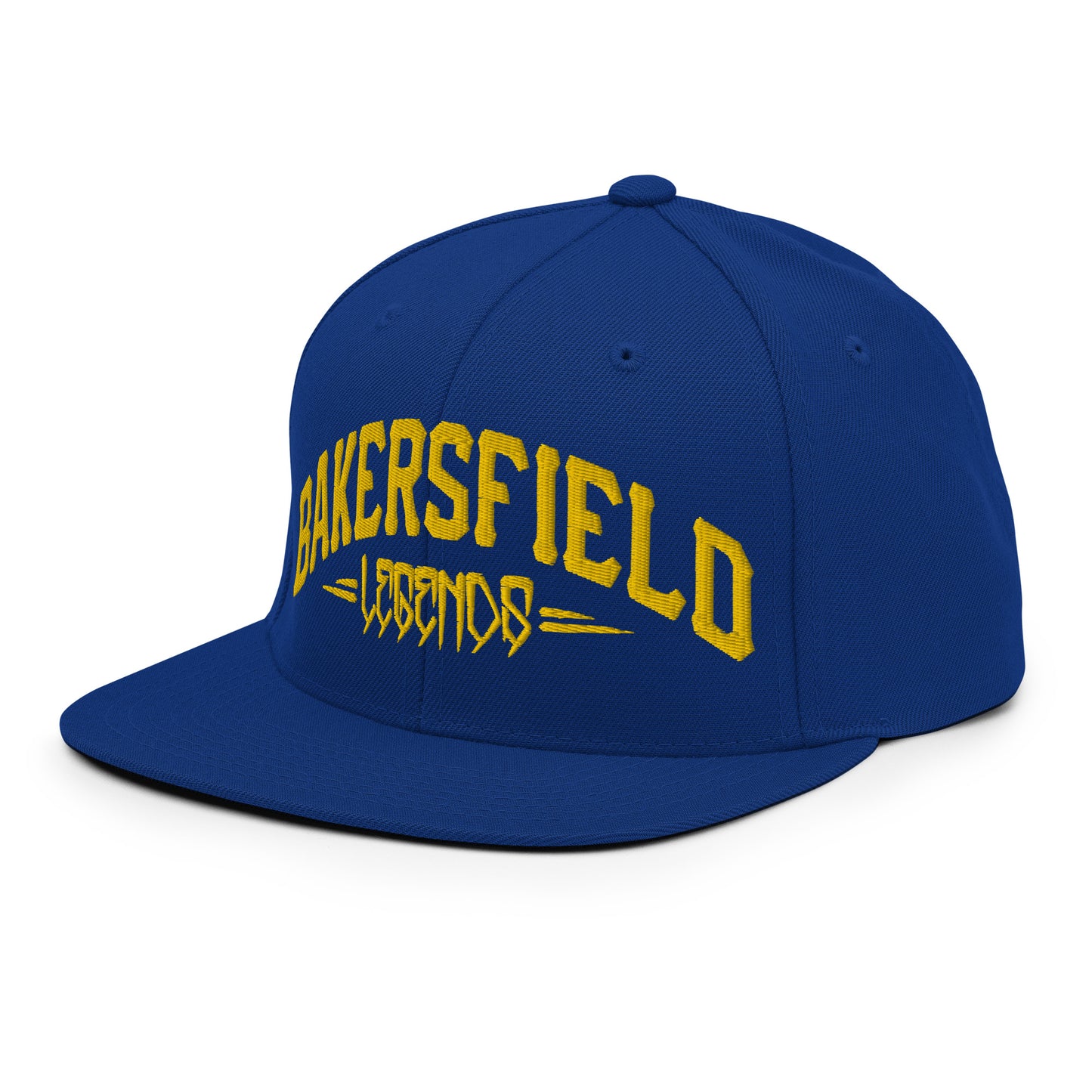 Bakersfield Legends 80’s Blue & Gold Classic Snapback