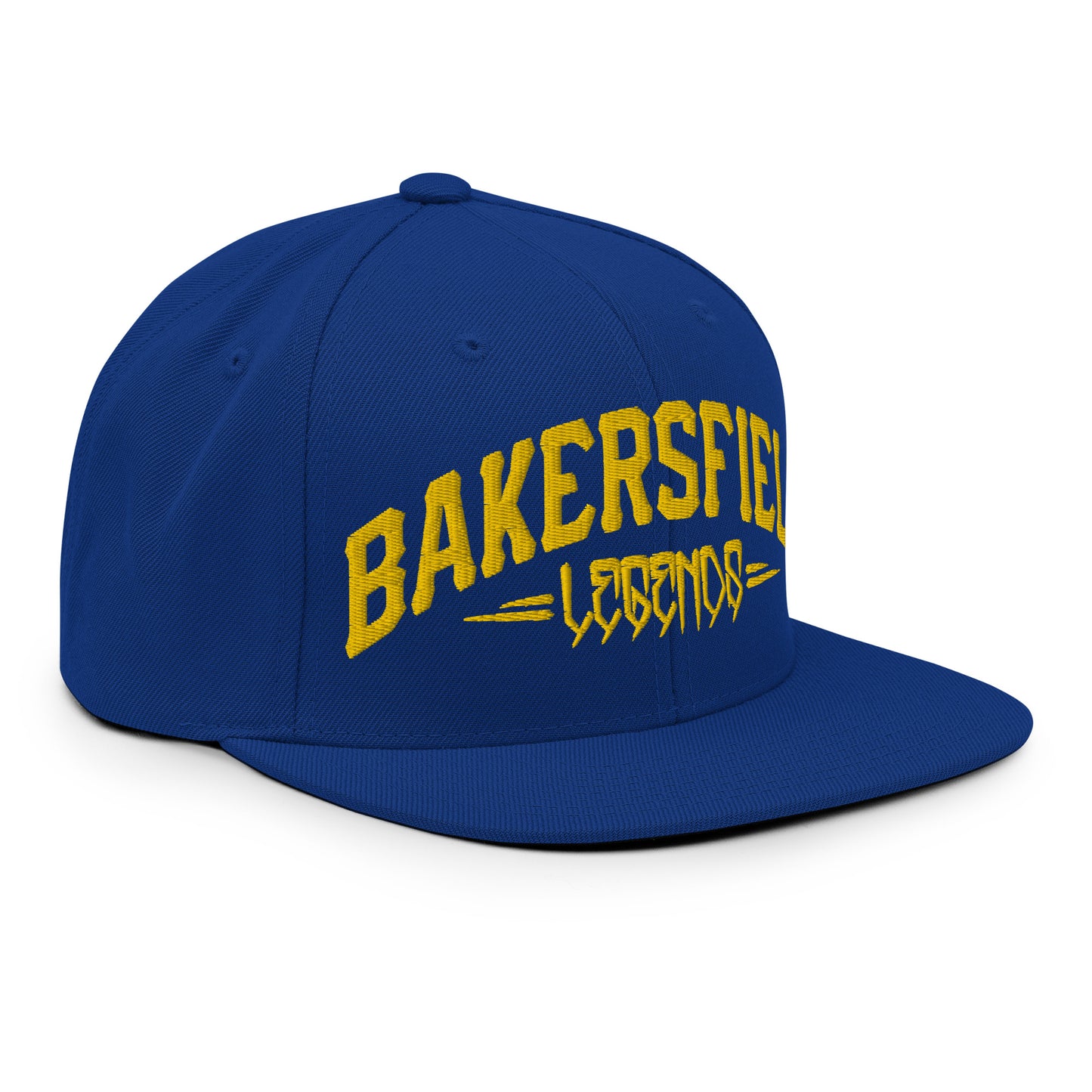 Bakersfield Legends 80’s Blue & Gold Classic Snapback