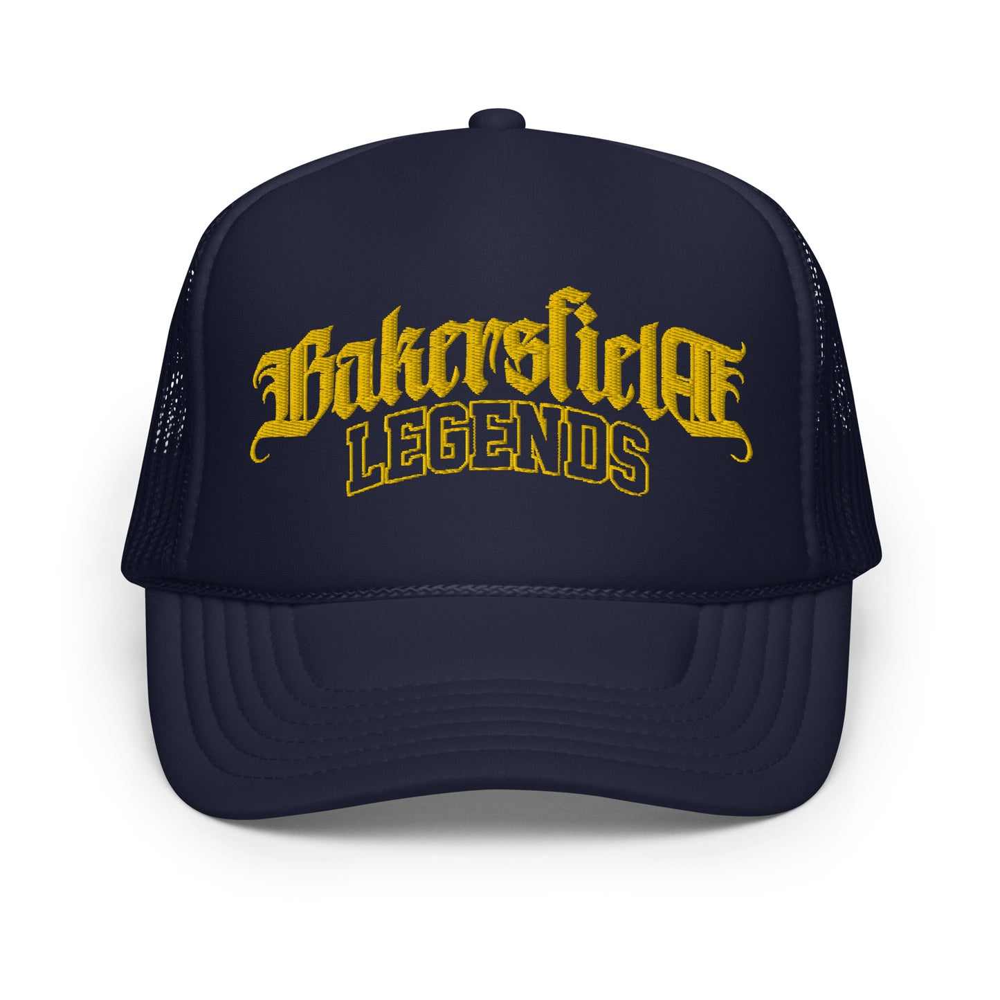 Bakersfield Legends Gold Mine Foam Trucker Cap