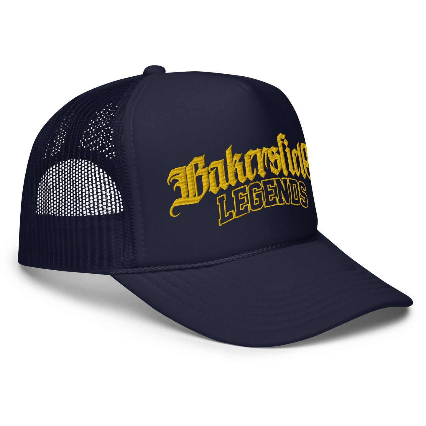 Bakersfield Legends Gold Mine Foam Trucker Cap